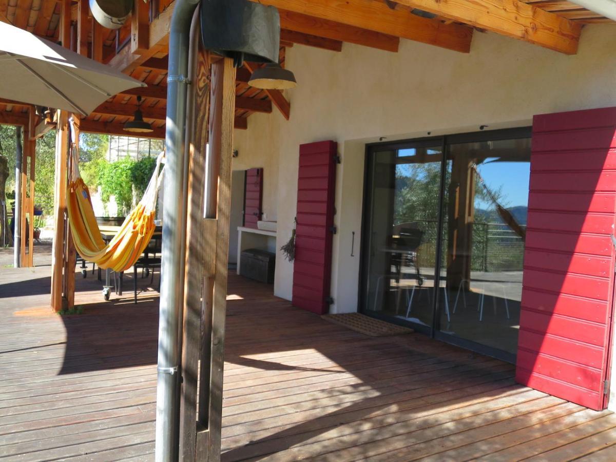 Les Figaires Villa L'Escarene Exterior foto