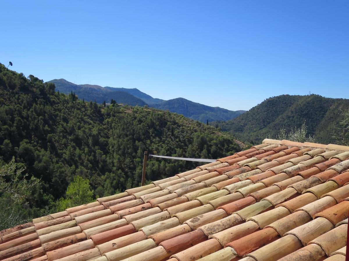 Les Figaires Villa L'Escarene Exterior foto